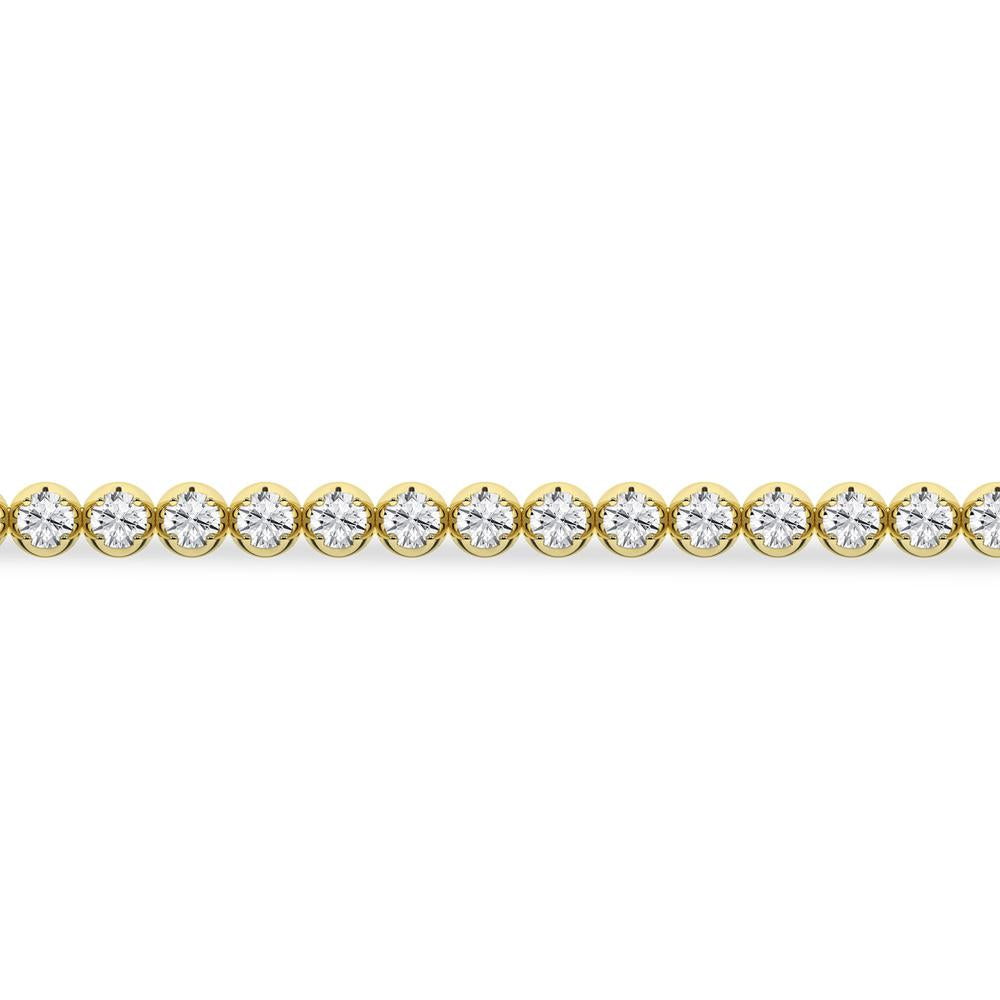 10.00 ct Lab Grown Diamond Bracelet in 14K Gold