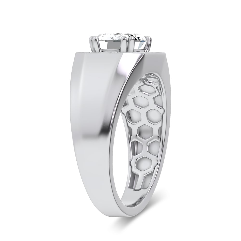 1.98 ct Men's Lab Grown Diamond Ring in 14K Gold