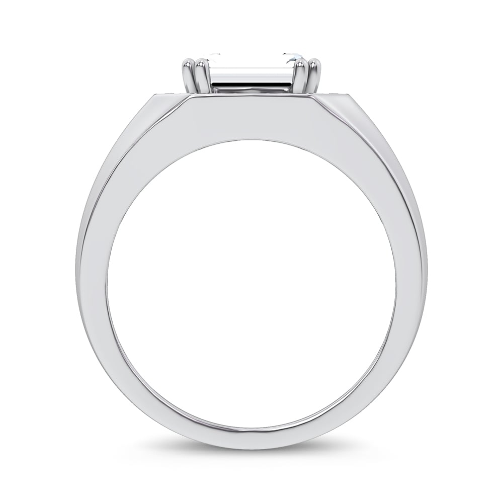 1.98 ct Men's Lab Grown Diamond Ring in 14K Gold