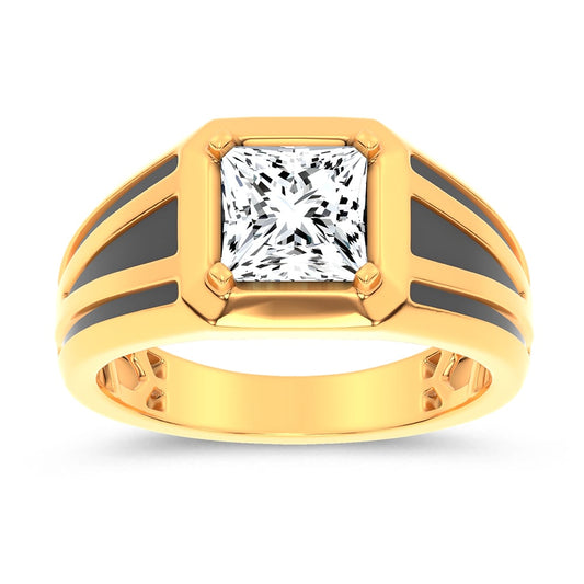 2.00 ct Men's Lab Grown Diamond Ring in 14K Gold