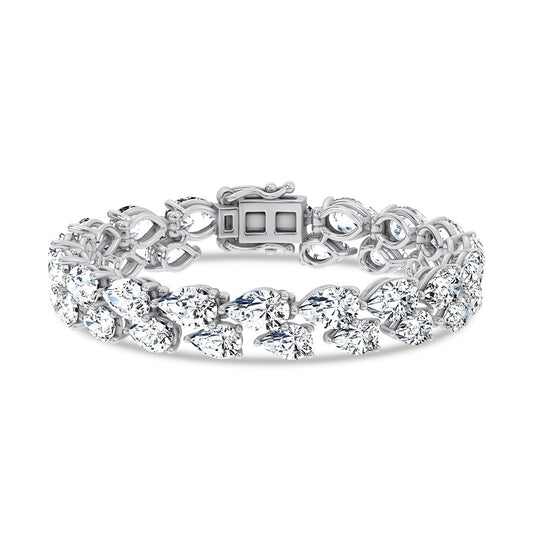 Lab Grown Diamond Bracelet in 14K Gold