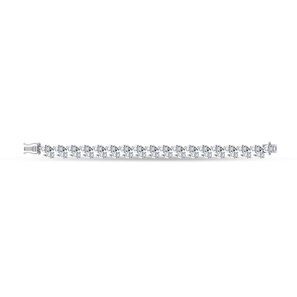 Lab Grown Diamond Bracelet in 14K Gold