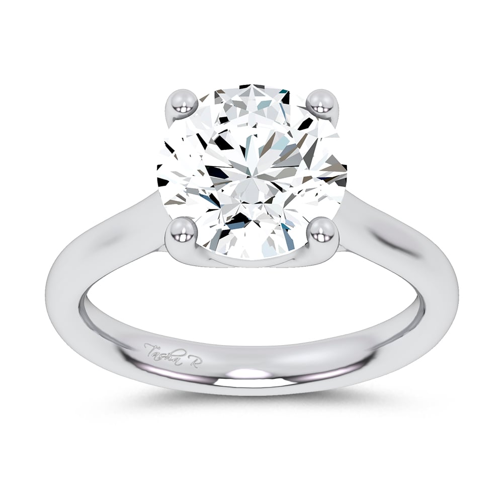 4.00 ct Lab Grown Diamond Ring in 14K Gold