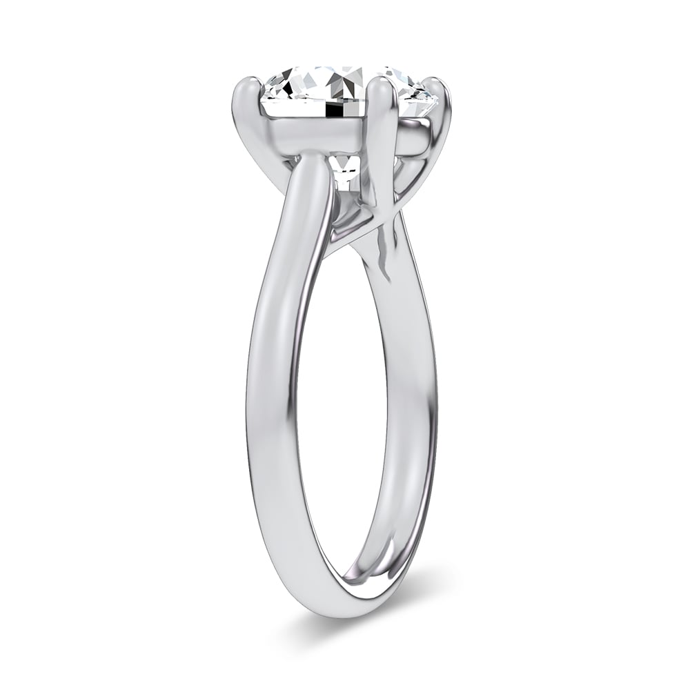4.00 ct Lab Grown Diamond Ring in 14K Gold