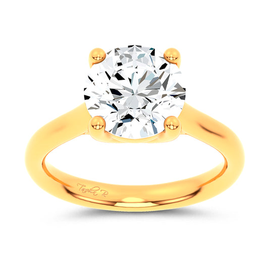 4.00 ct Lab Grown Diamond Ring in 14K Gold