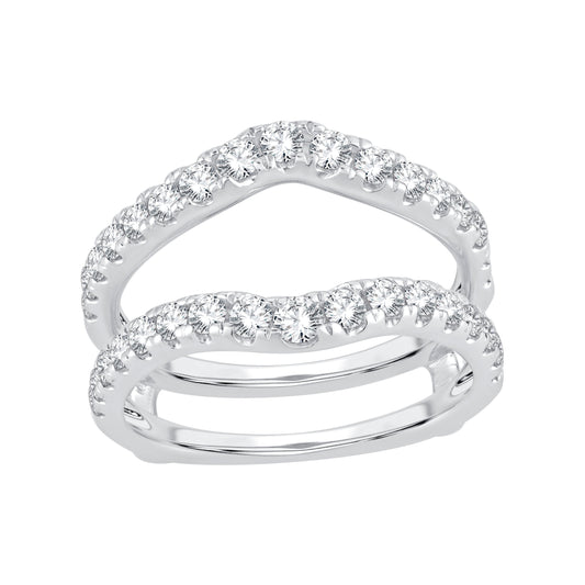 14K Gold 1.00 CTW Lab-Grown Diamond Ring Guard