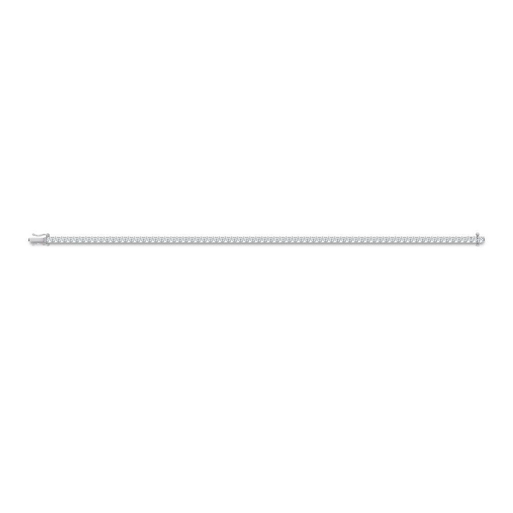 3.75 ct Lab Grown Diamond Tennis Bracelet in 14K Gold