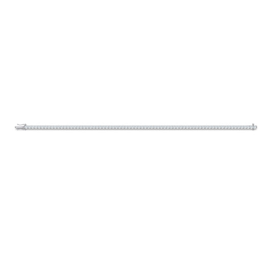 3.75 ct Lab Grown Diamond Tennis Bracelet in 14K Gold