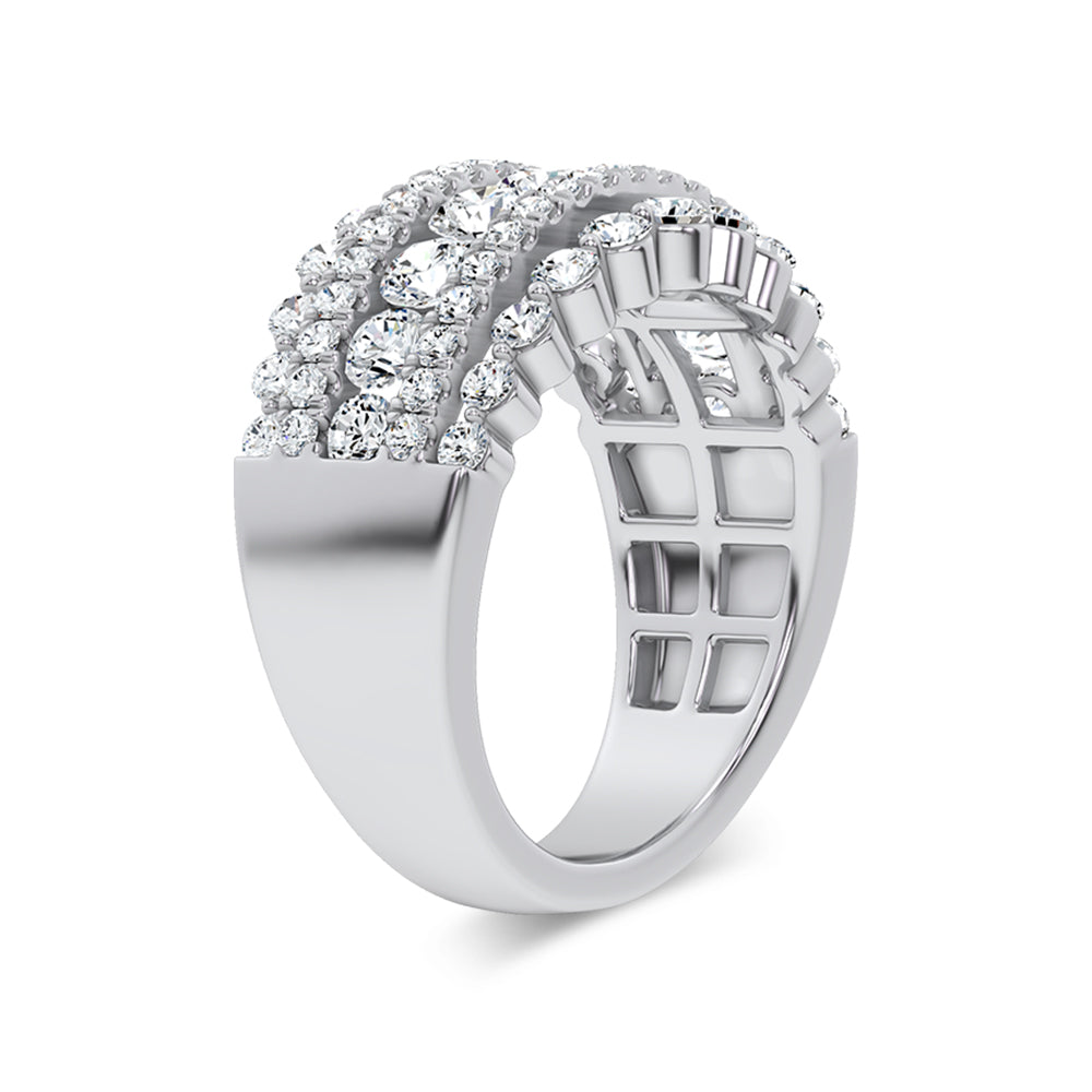 14K 2.00CT Lab Grown Ladies Band