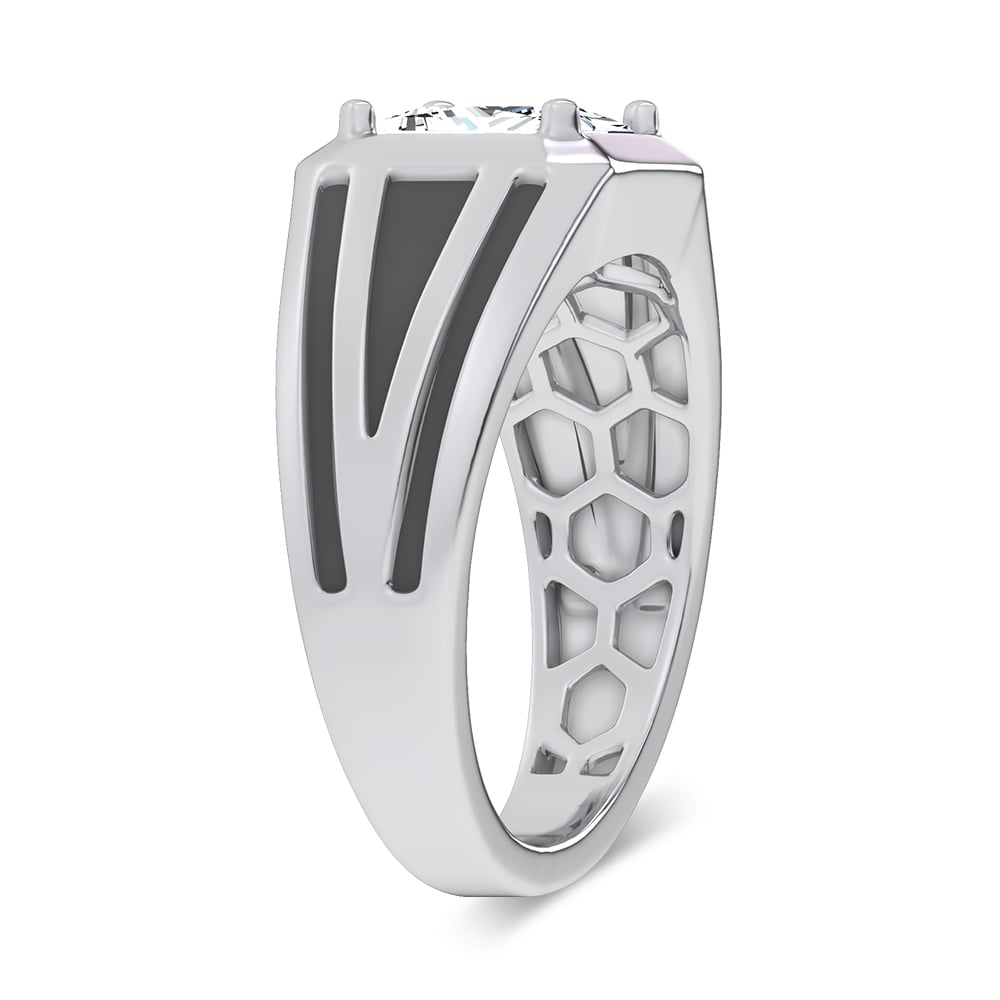 2.00 ct Men's Lab Grown Diamond Ring in 14K Gold