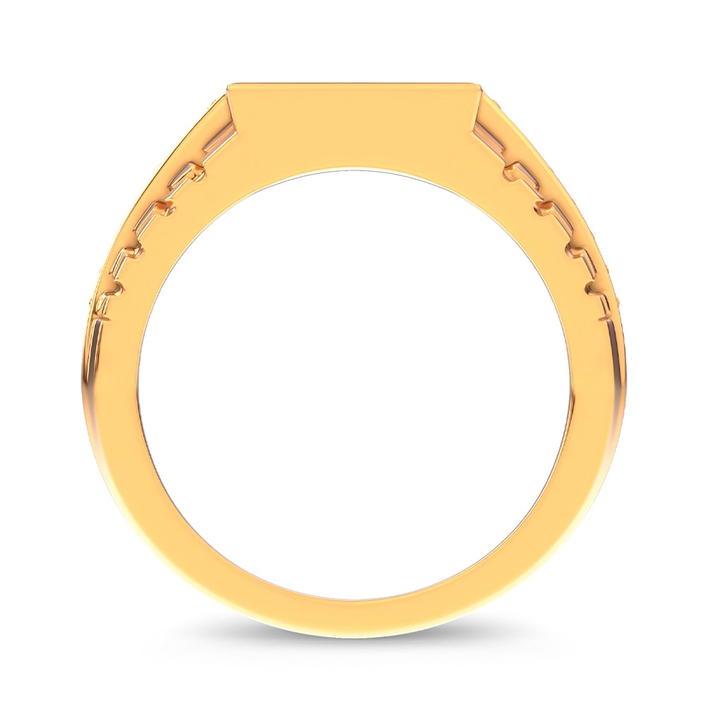1.50 ct Men's Lab Grown Diamond Ring in 14K Gold