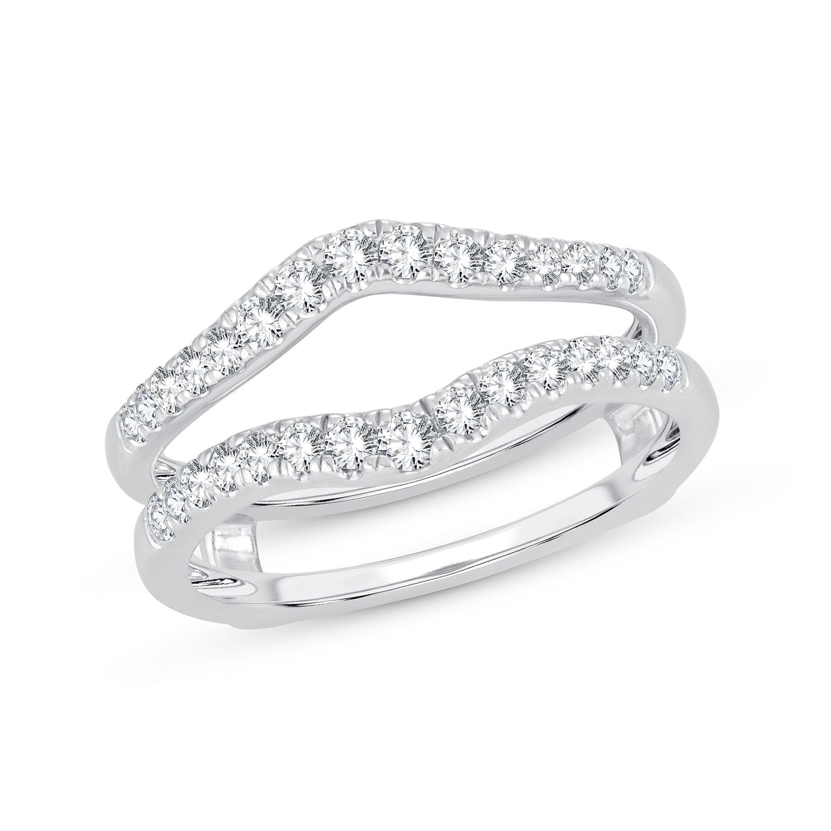 14K 0.50 CT Diamond Ring Guard