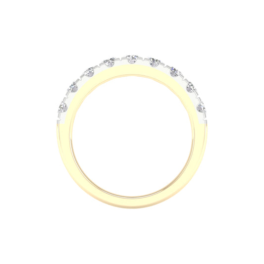 14K 1.00CT Certified Lab Grown Diamond Band