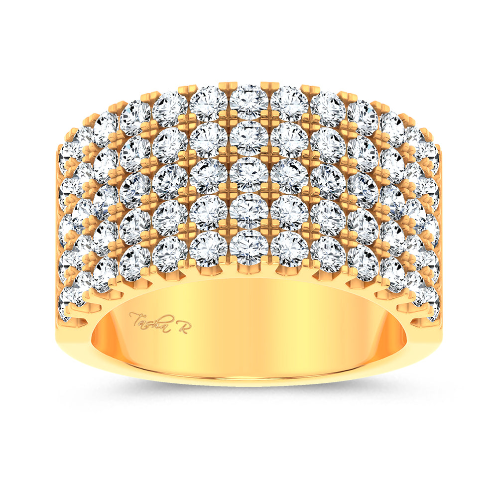 14K 3.00CT DIAMOND LADIES BAND