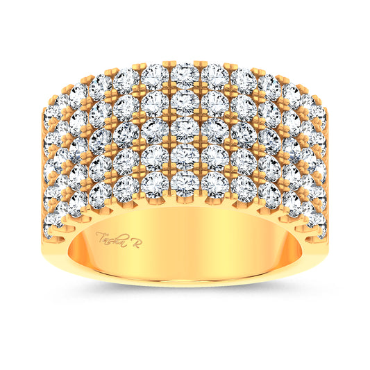 14K 3.00CT DIAMOND LADIES BAND