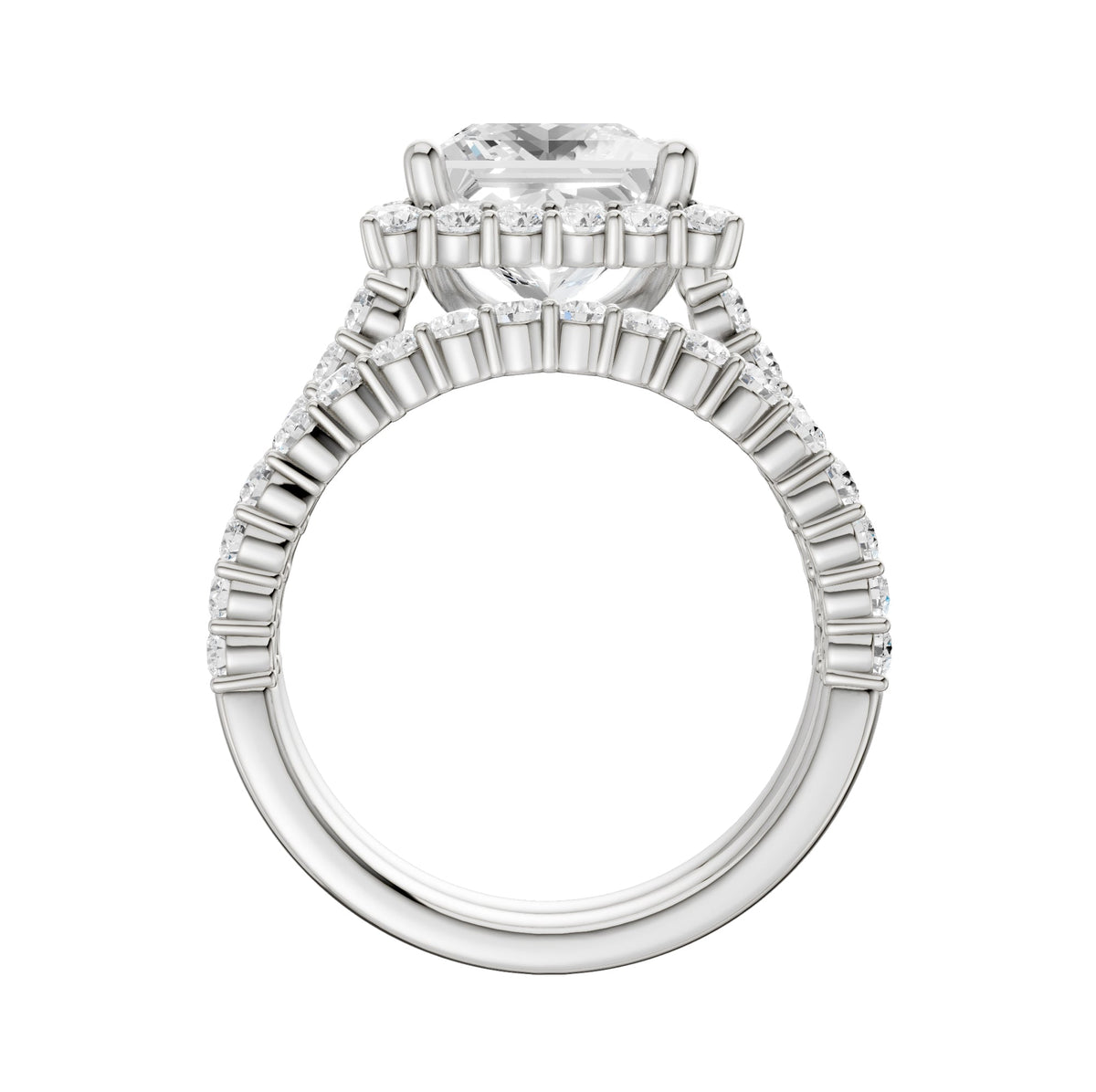 14K 4.00CT DIAMOND BRIDAL SET