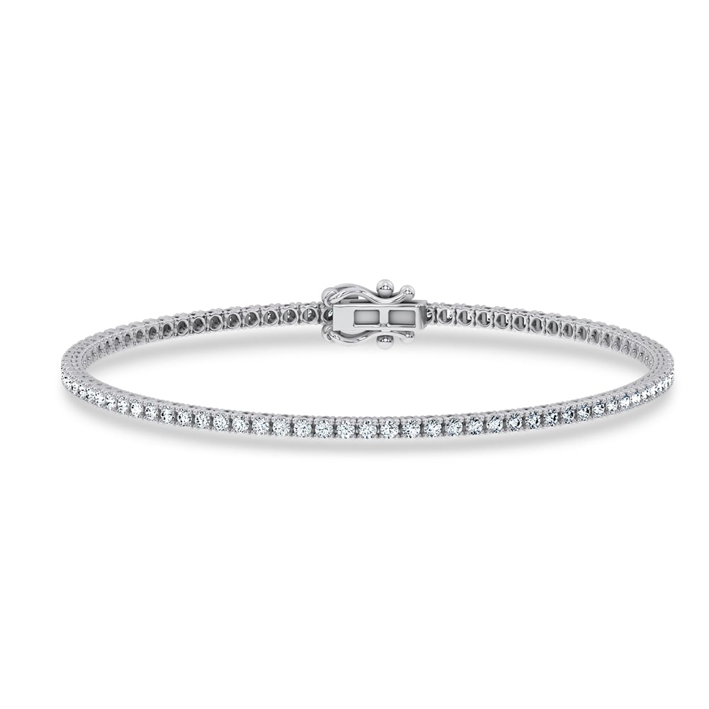 14K 1.00 CT Diamond Bracelet