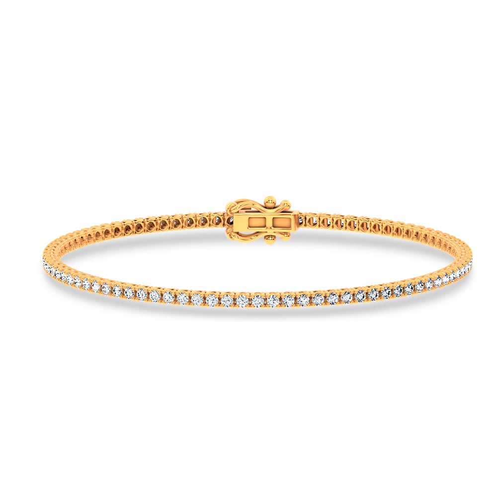 1.00 ct Lab Grown Diamond Bracelet in 14K Gold