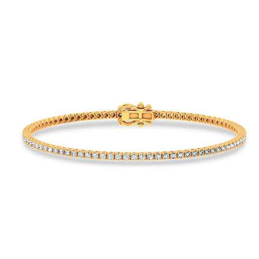 1.00 ct Lab Grown Diamond Bracelet in 14K Gold