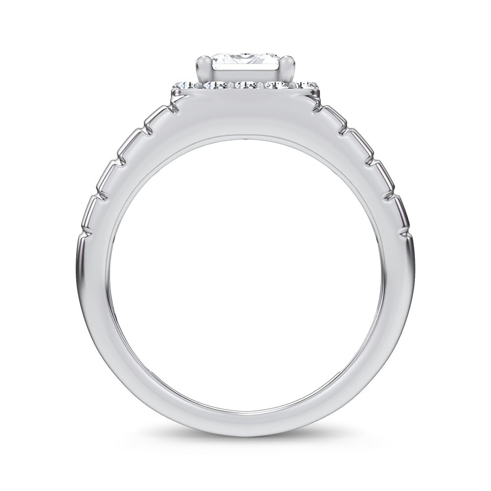 2.60 ct Men's Lab Grown Diamond Ring in 14K Gold