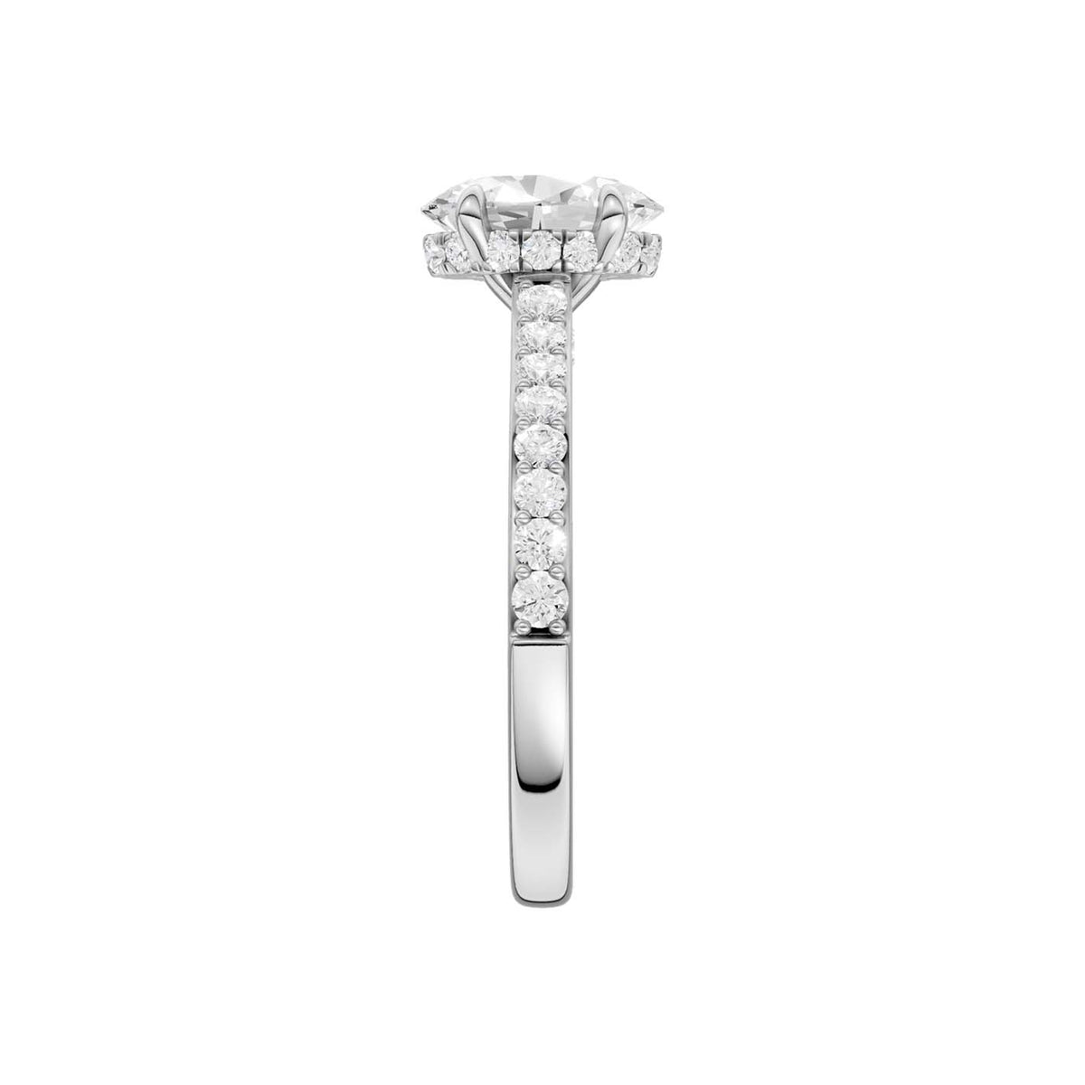 14K 1.50 CT Lab Grown Diamond Ring