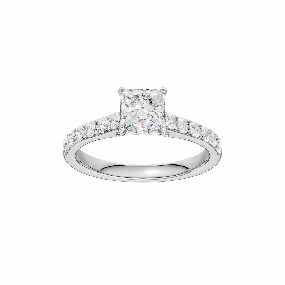 14K 1.50 CT Lab Grown Diamond Ring