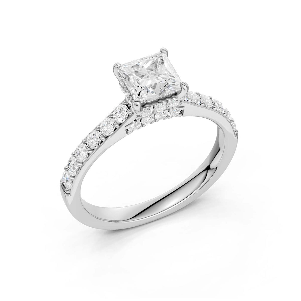 14K 1.50 CT Lab Grown Diamond Ring