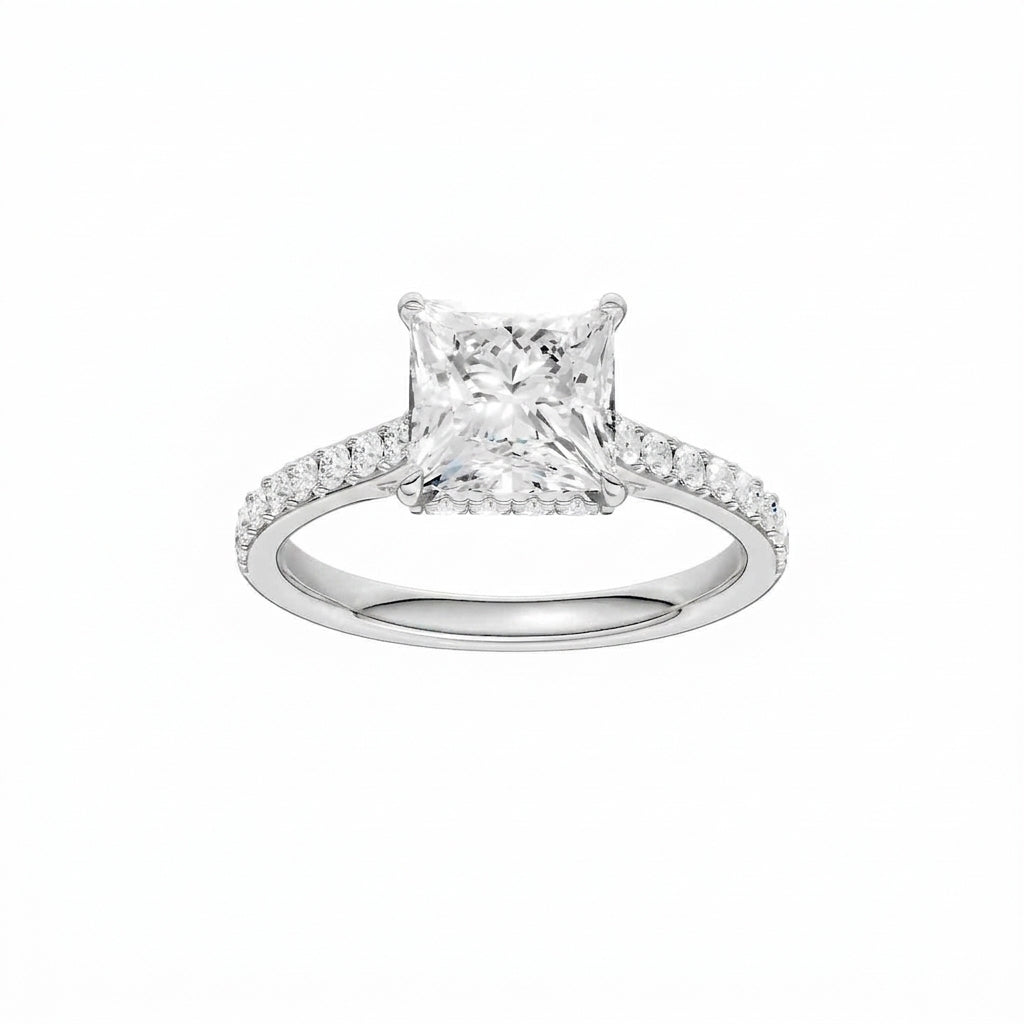14K 2.50 CT Lab Grown Diamond Ring