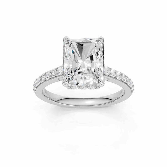 14K 3.50 CT Lab Grown Diamond Ring