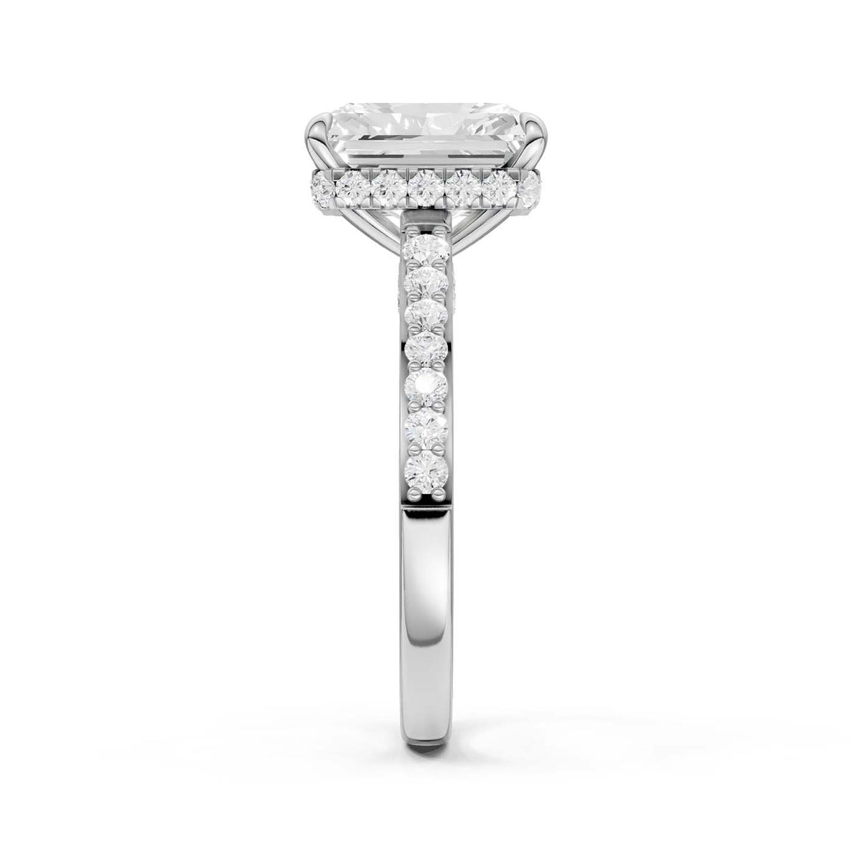 14K 3.50 CT Lab Grown Diamond Ring