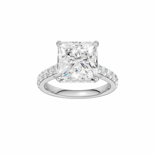 14K 6.00 CT Lab Grown Diamond Ring