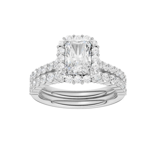 14K 2.00CT DIAMOND BRIDAL SET