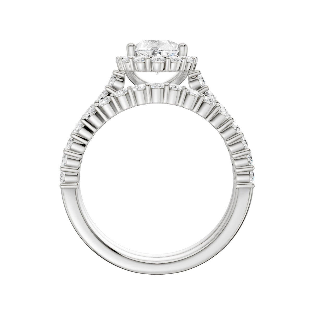 14K 2.00CT DIAMOND BRIDAL SET