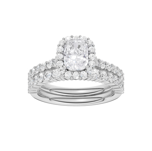14K 2.00CT DIAMOND BRIDAL SET