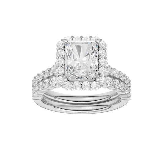 14K 3.00CT DIAMOND BRIDAL SET