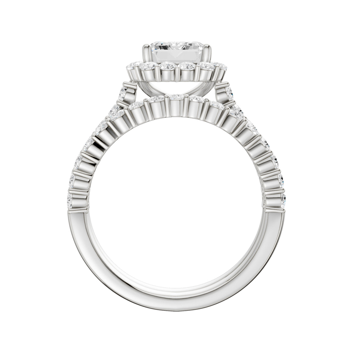 14K 3.00CT DIAMOND BRIDAL SET