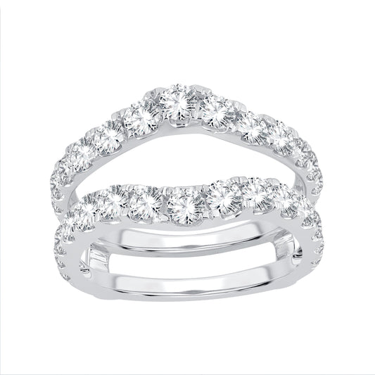 14K Gold 2.00 CTW Lab-Grown Diamond Ring Guard