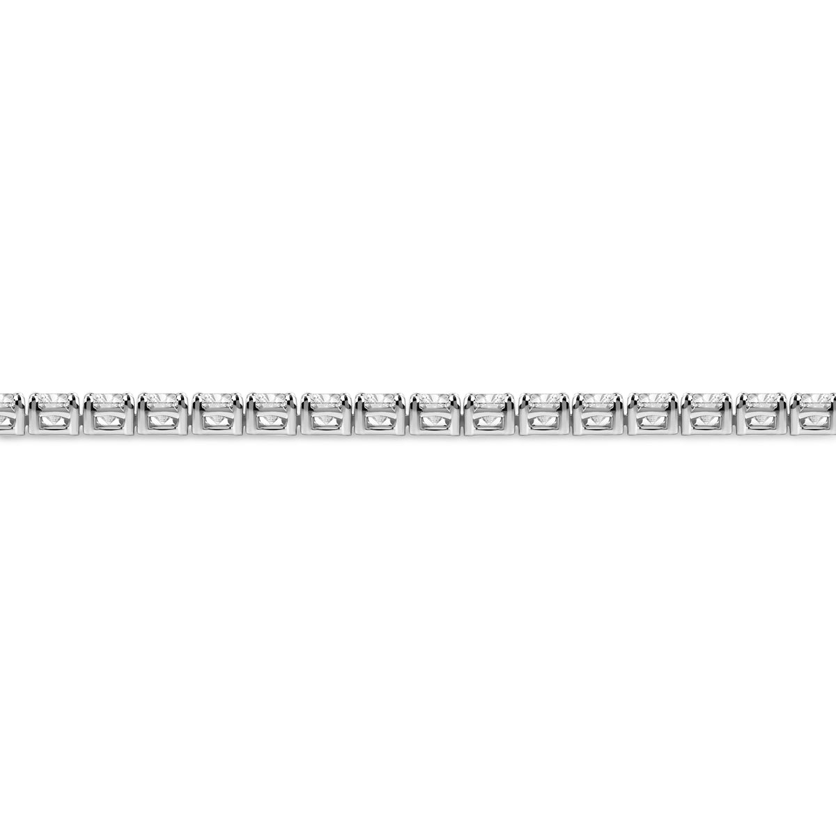 14K 29.00CT 22.6 INCH DIAMOND TENNIS NECKLACE