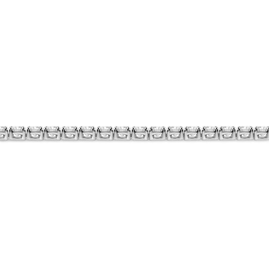 14K 29.00CT 22.6 INCH DIAMOND TENNIS NECKLACE