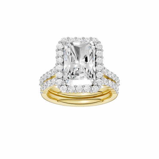 14K 2.25 CT Lab Grown Diamond Bridal Set