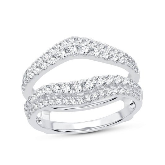 14K Gold 1.00 CTW Lab-Grown Diamond Ring Guard