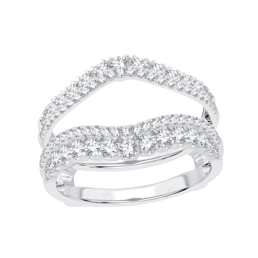 14K Gold 1.00 CTW Lab-Grown Diamond Ring Guard