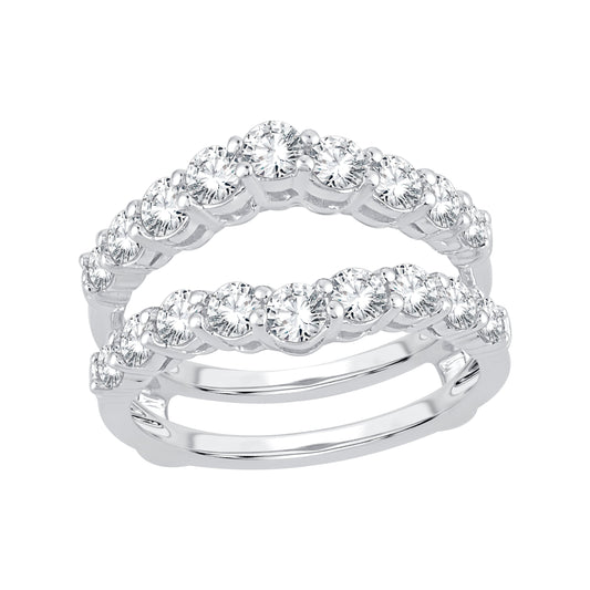 14K Gold 1.50 CTW Lab-Grown Diamond Ring Guard
