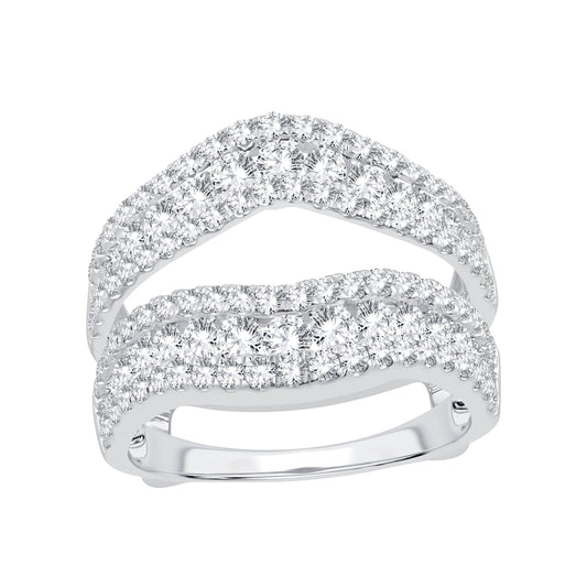 14K Gold 2.00 CTW Lab-Grown Diamond Ring Guard