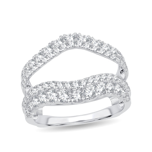 14K Gold 1.50 CTW Lab-Grown Diamond Ring Guard