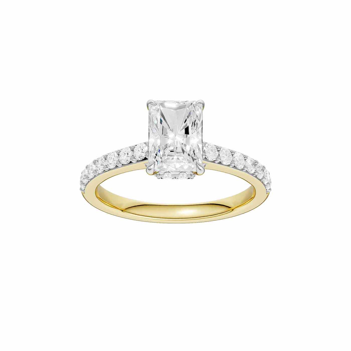 14K 1.50 CT Lab Grown Diamond Ring