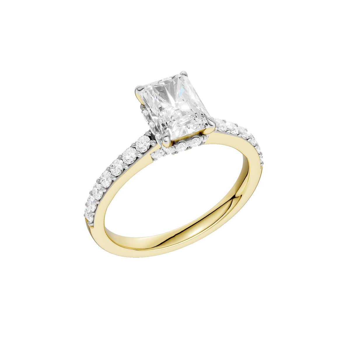 14K 1.50 CT Lab Grown Diamond Ring