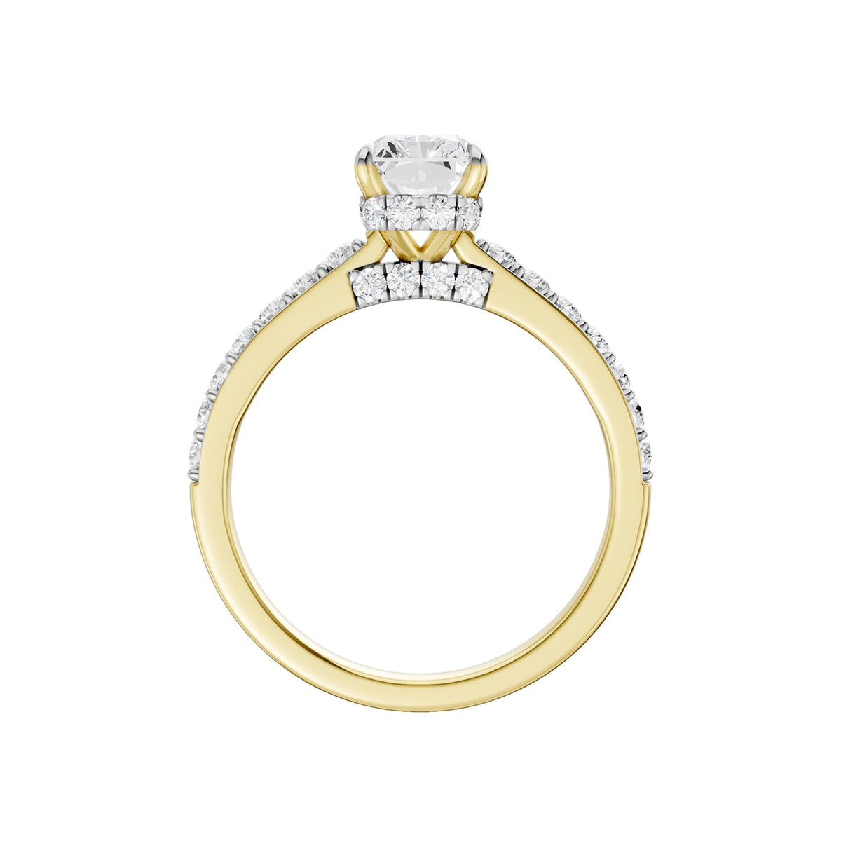 14K 1.50 CT Lab Grown Diamond Ring