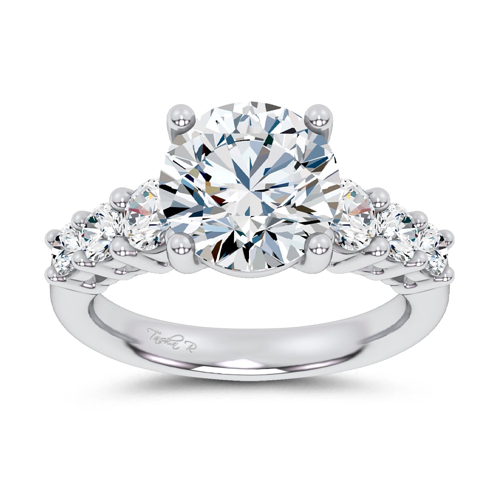 14K 3.93CT Lab Diamond Ring