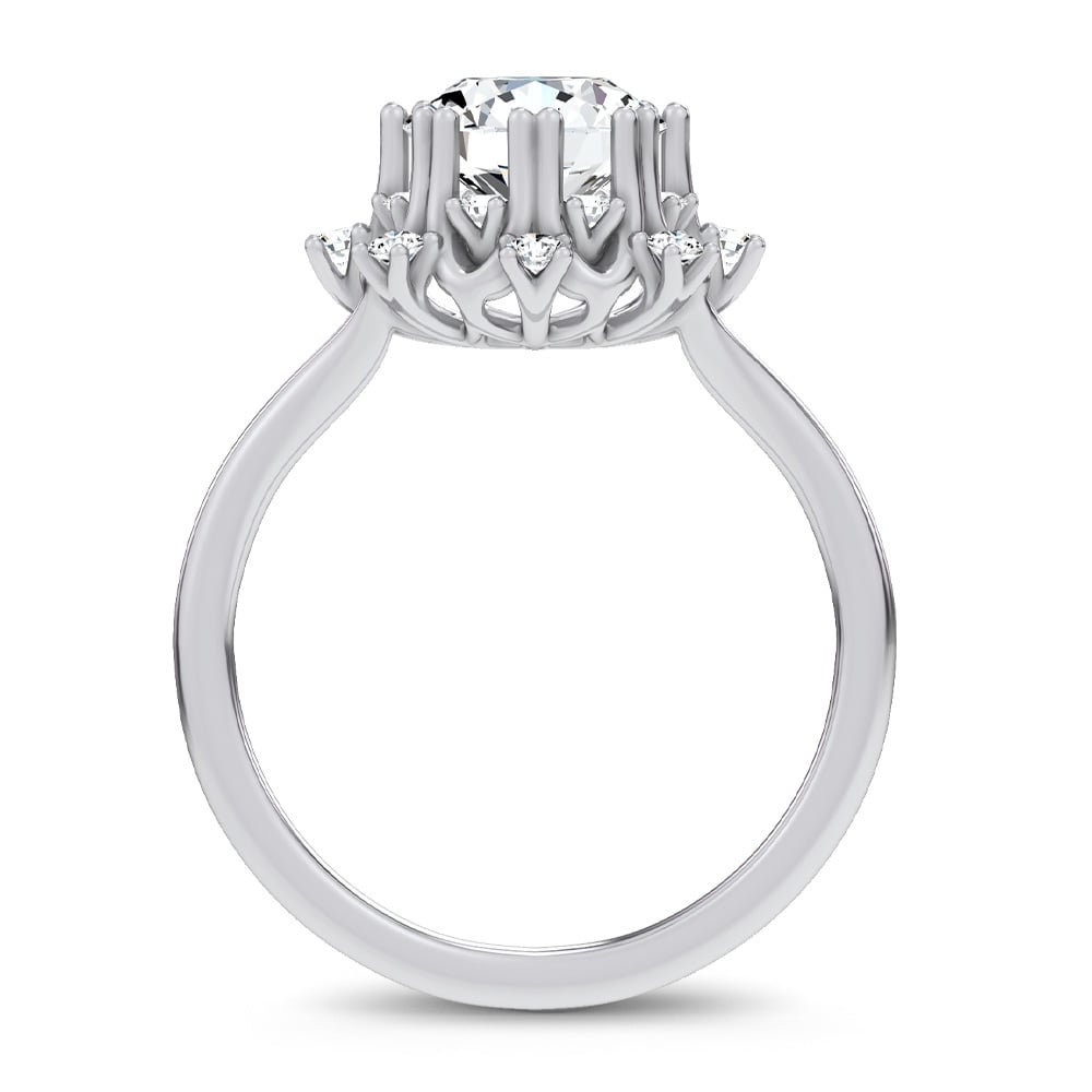 14K 2.00CT Lab Diamond Ring
